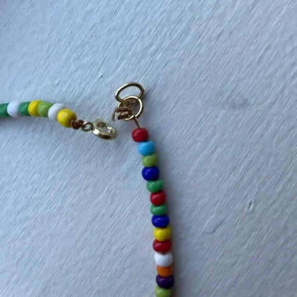 ⚡️Hp⚡️Homemade colorful beaded necklace - Picture 3 of 7